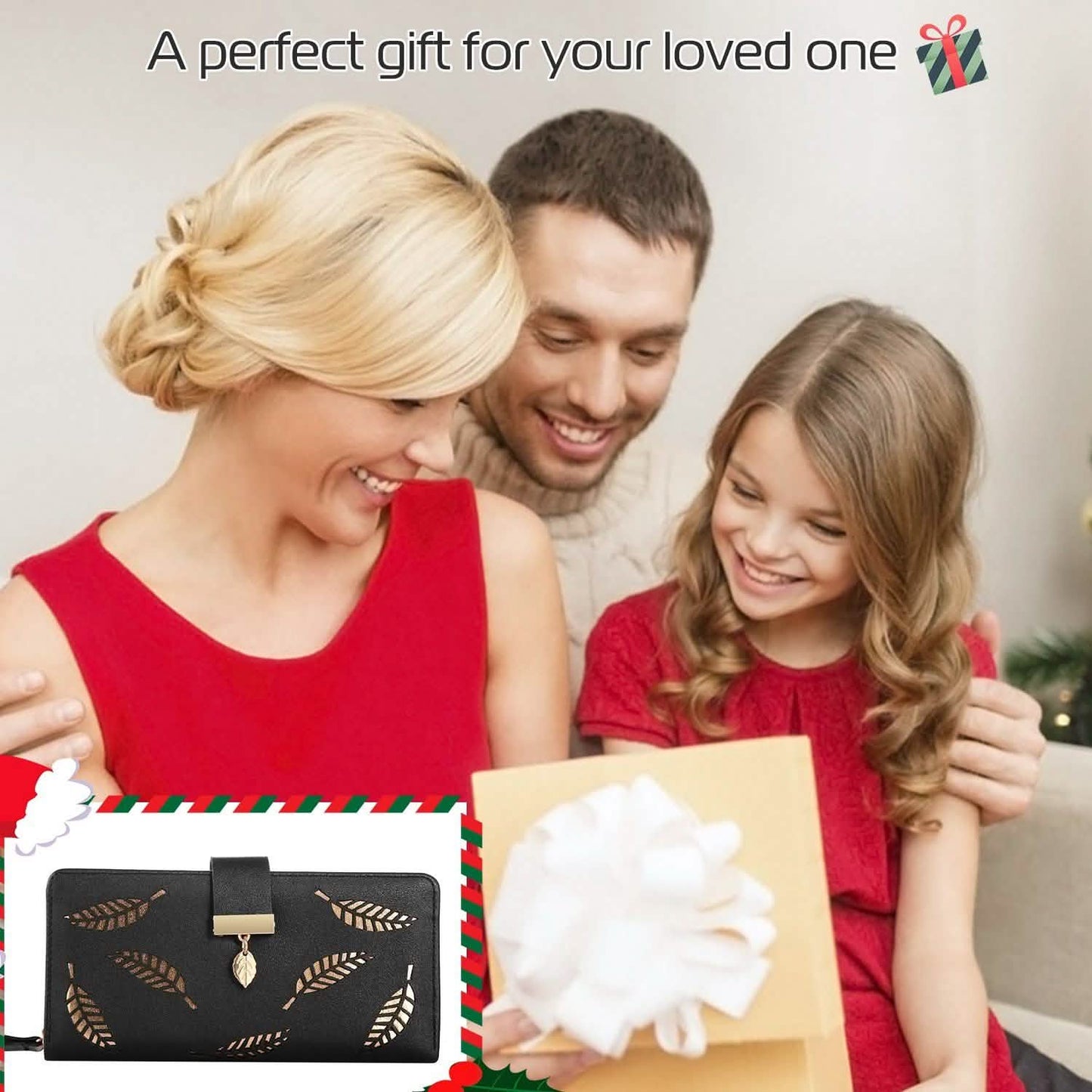 Women Wallet PU Leather Lady Long Purse DailySale
