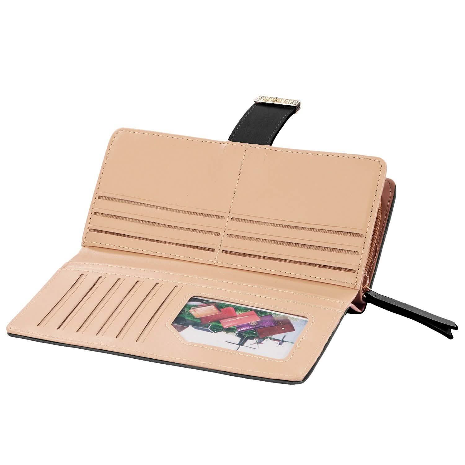 Women Wallet PU Leather Lady Long Purse DailySale