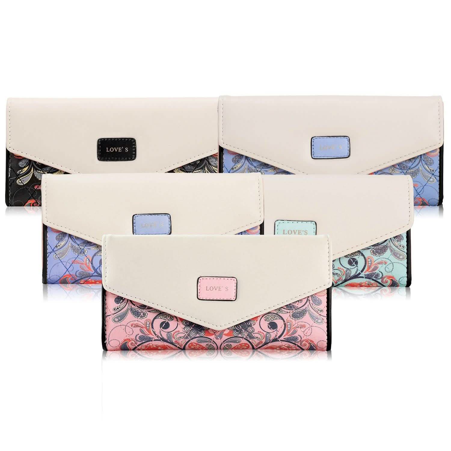 Women Wallet Soft Leather Trifold Clutch Purse DailySale