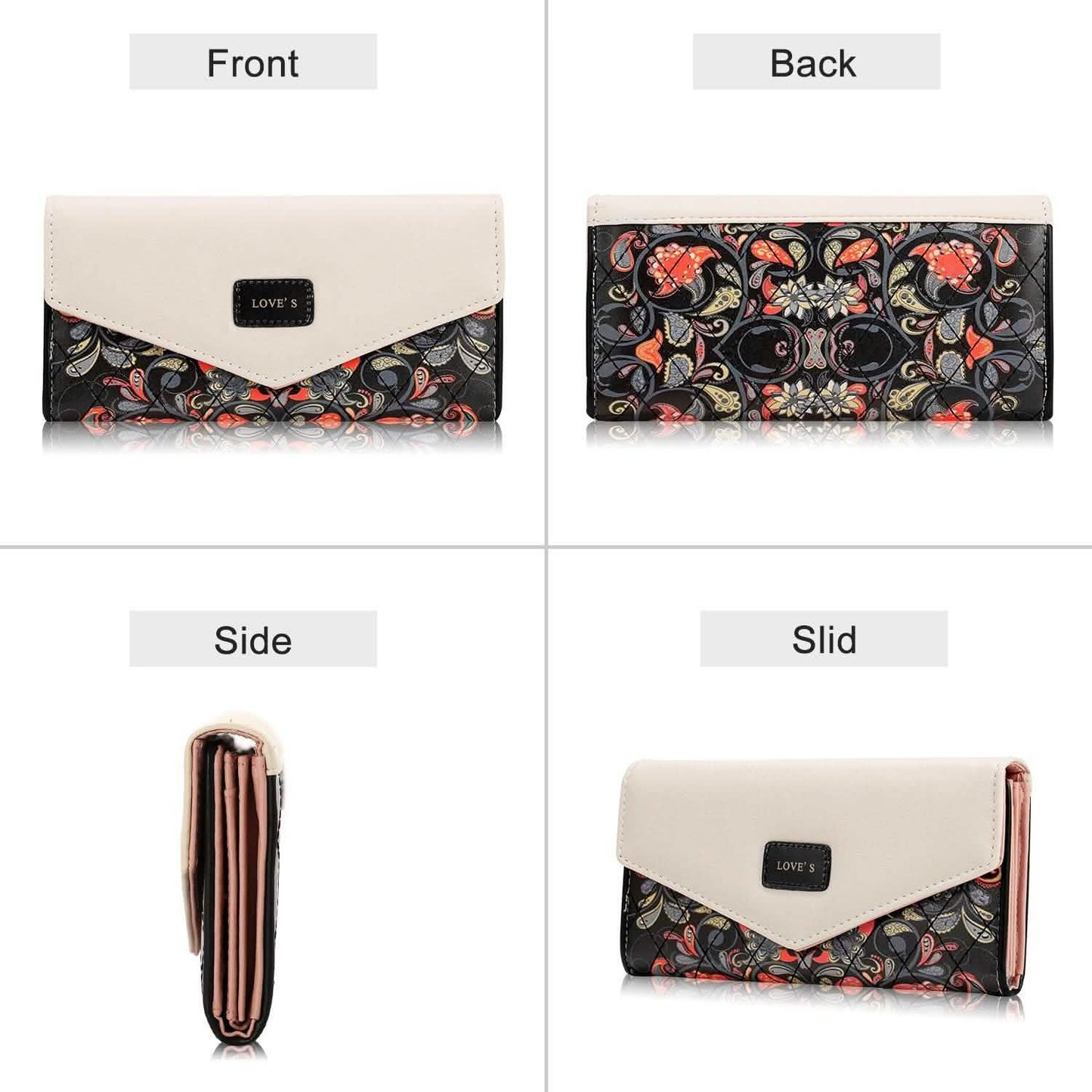 Women Wallet Soft Leather Trifold Clutch Purse DailySale