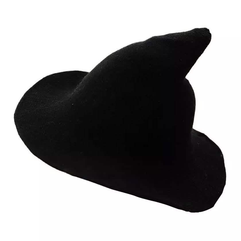 Women Winter Warm Knitted Wool Witch Hat Cap DailySale