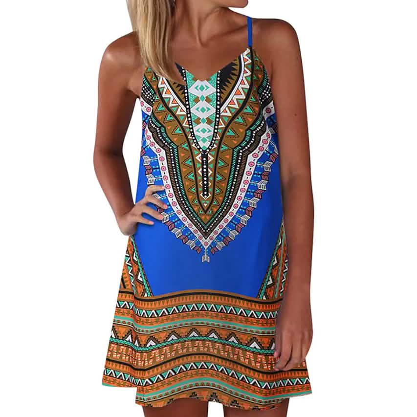 Women's A Line Short Mini Sleeveless Dress DailySale