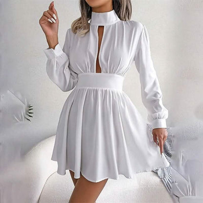 Women's A Line Turtleneck Mini Dress DailySale
