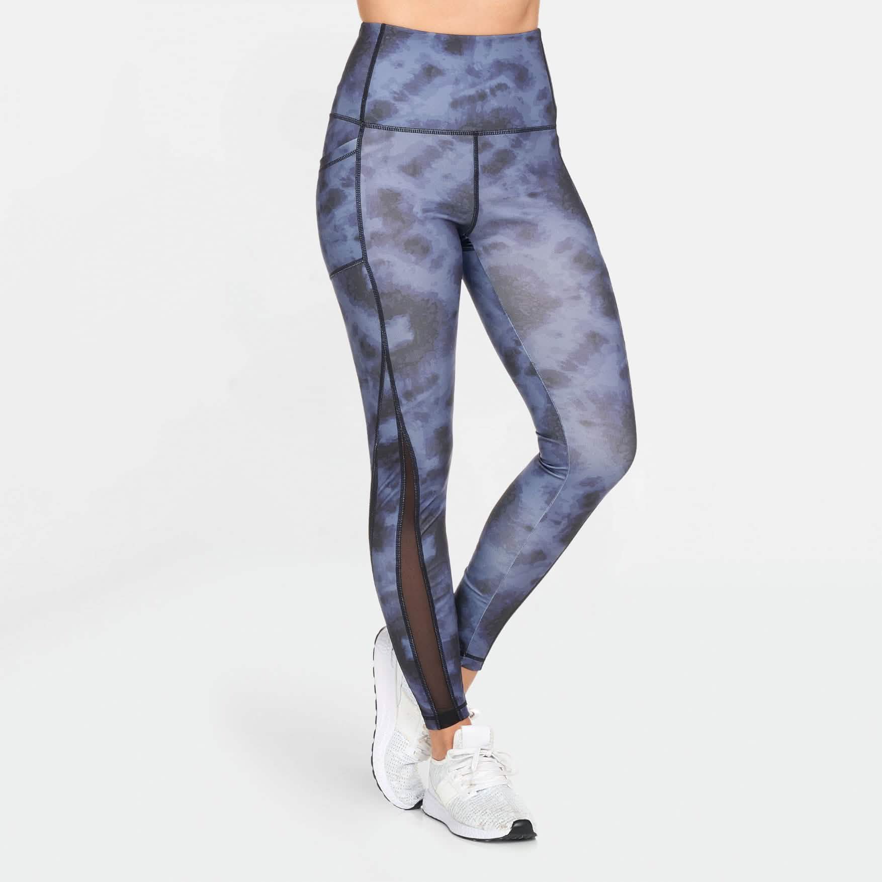 Women's Active High Rise Printed Leggings with Pockets DailySale
