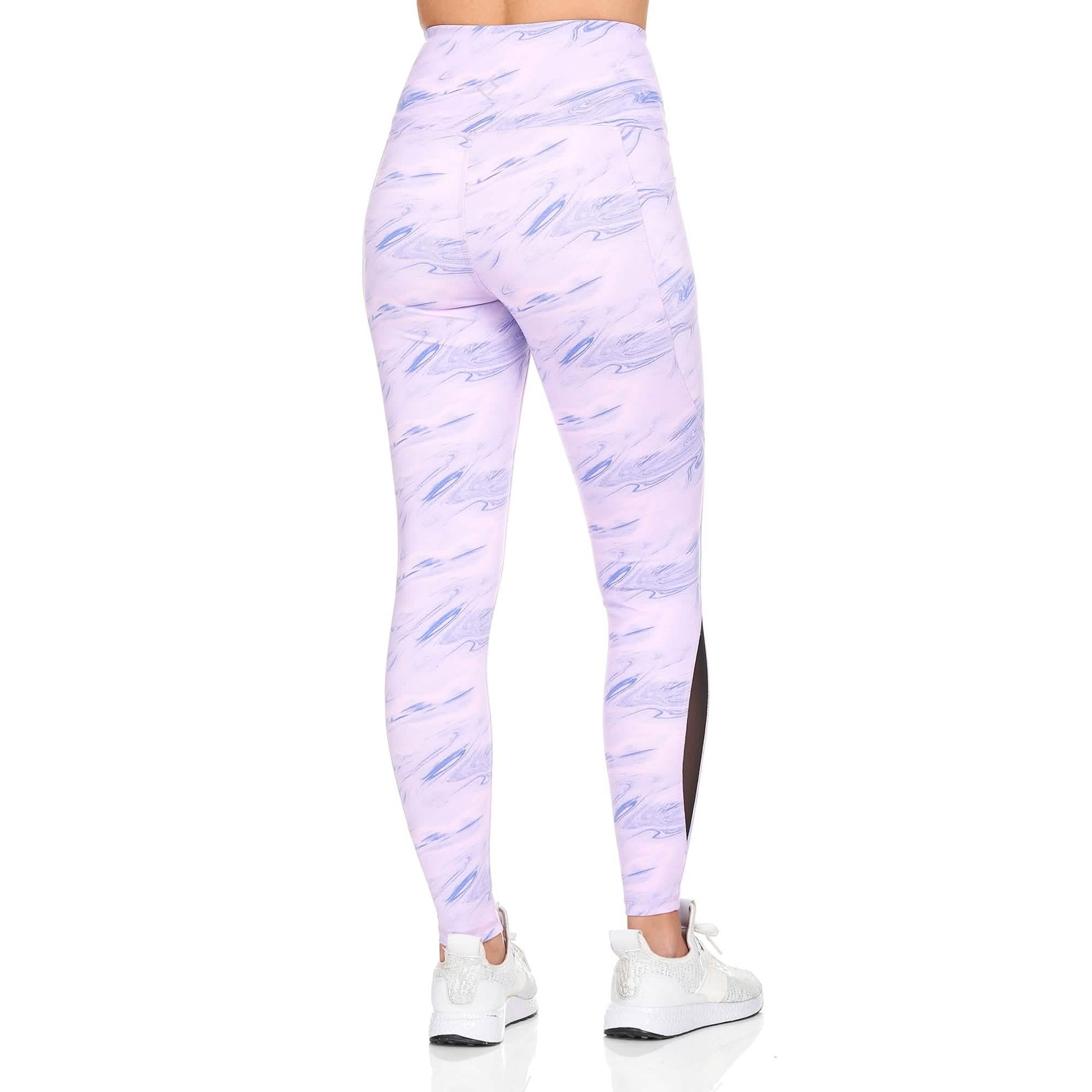 Women's Active High Rise Printed Leggings With Pockets DailySale