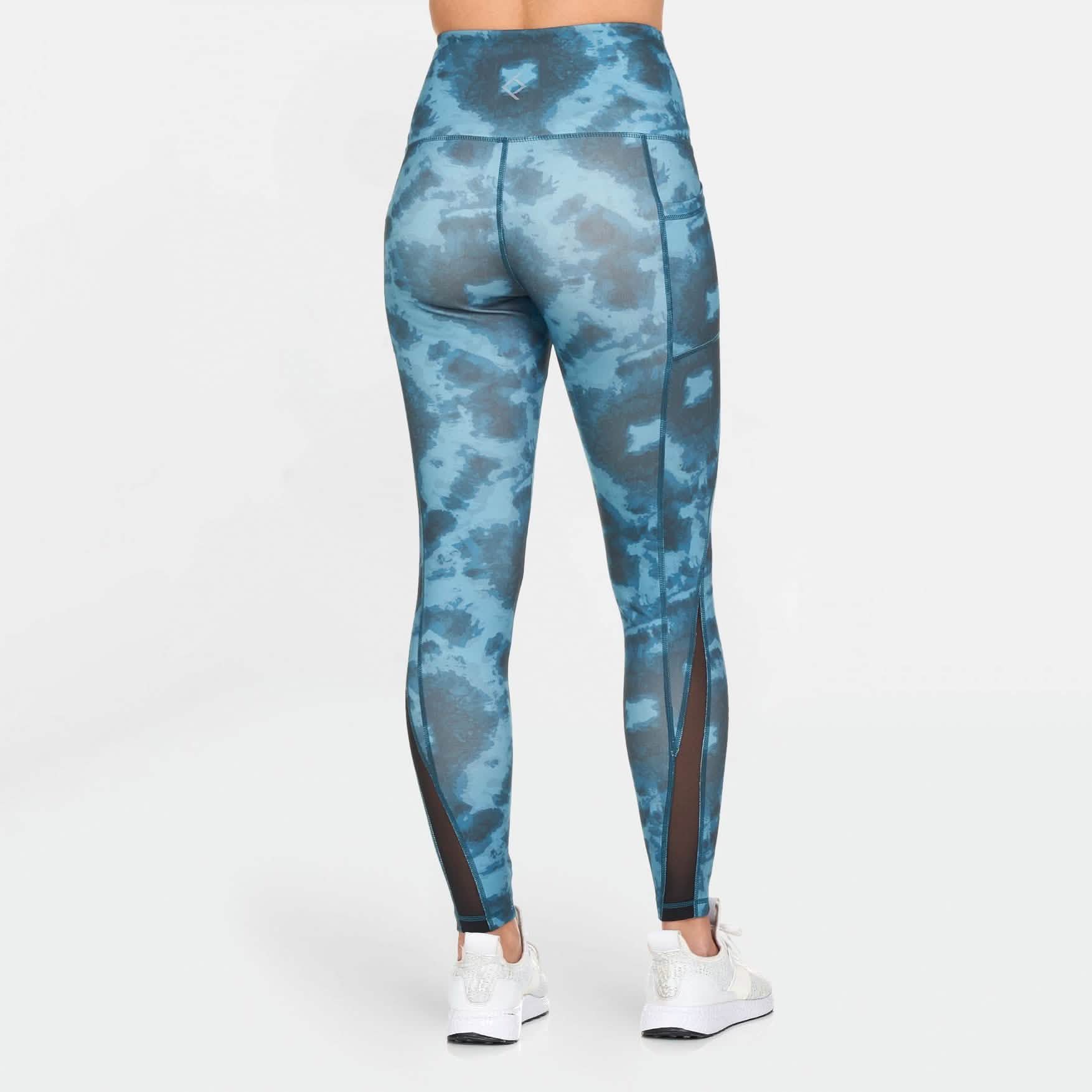 Women's Active High Rise Printed Leggings with Pockets DailySale