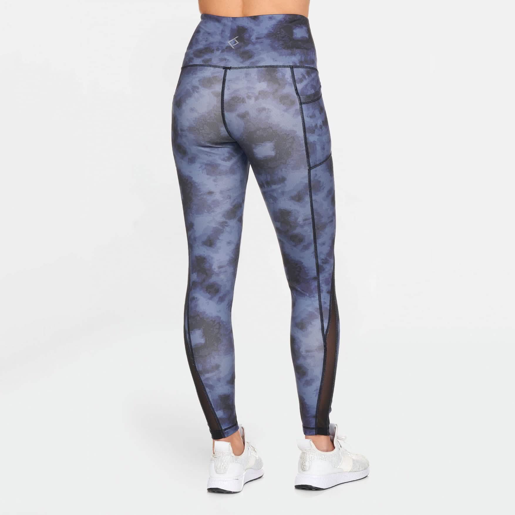 Women's Active High Rise Printed Leggings with Pockets DailySale