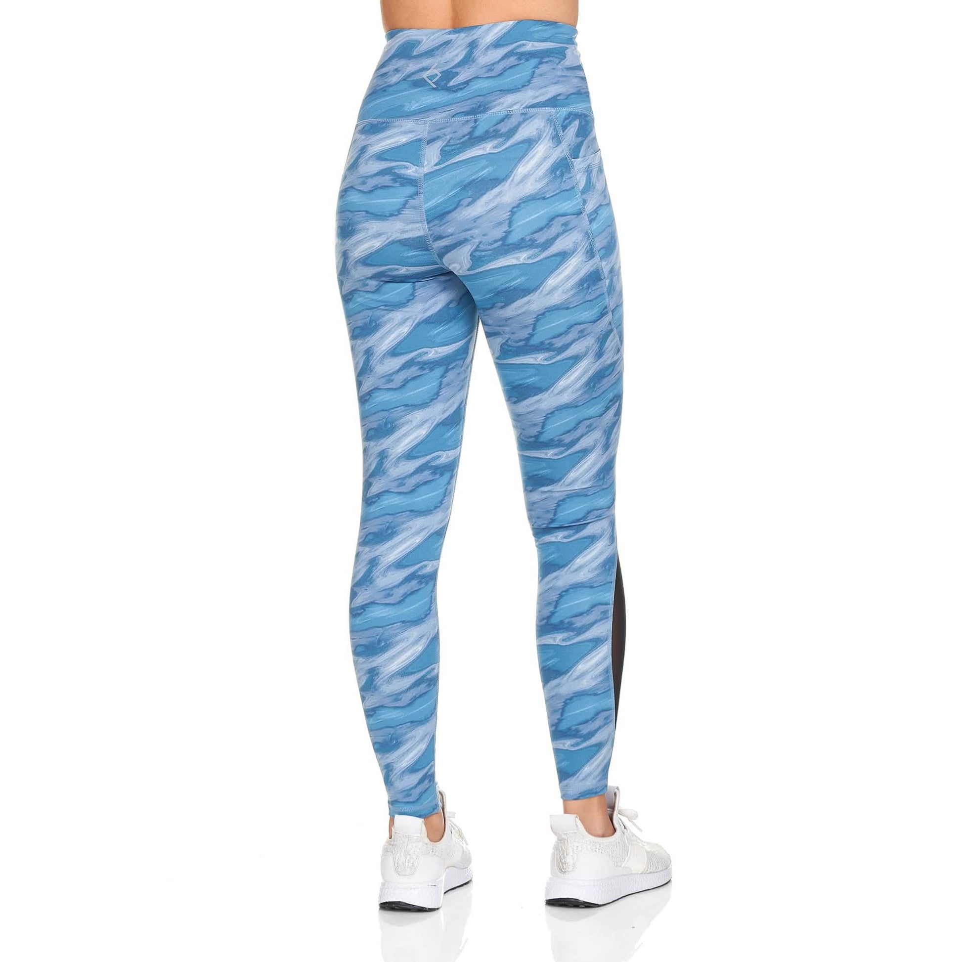 Women's Active High Rise Printed Leggings With Pockets DailySale