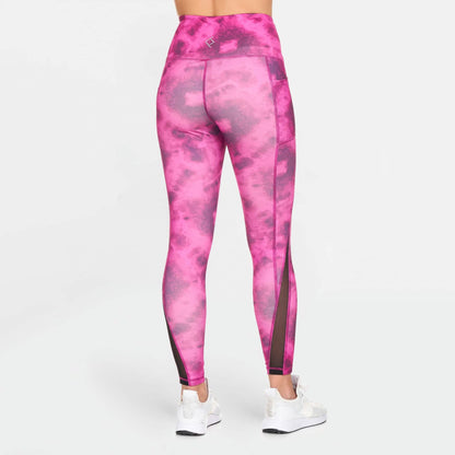 Women's Active High Rise Printed Leggings with Pockets DailySale
