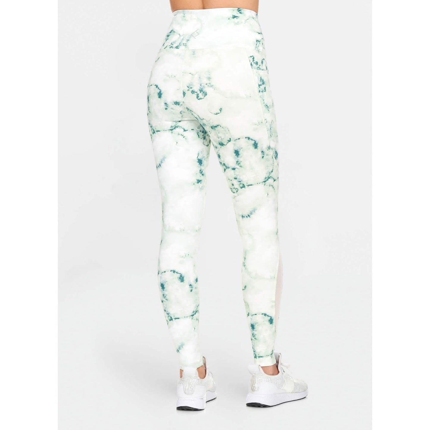 Women's Active High Rise Printed Leggings With Pockets DailySale