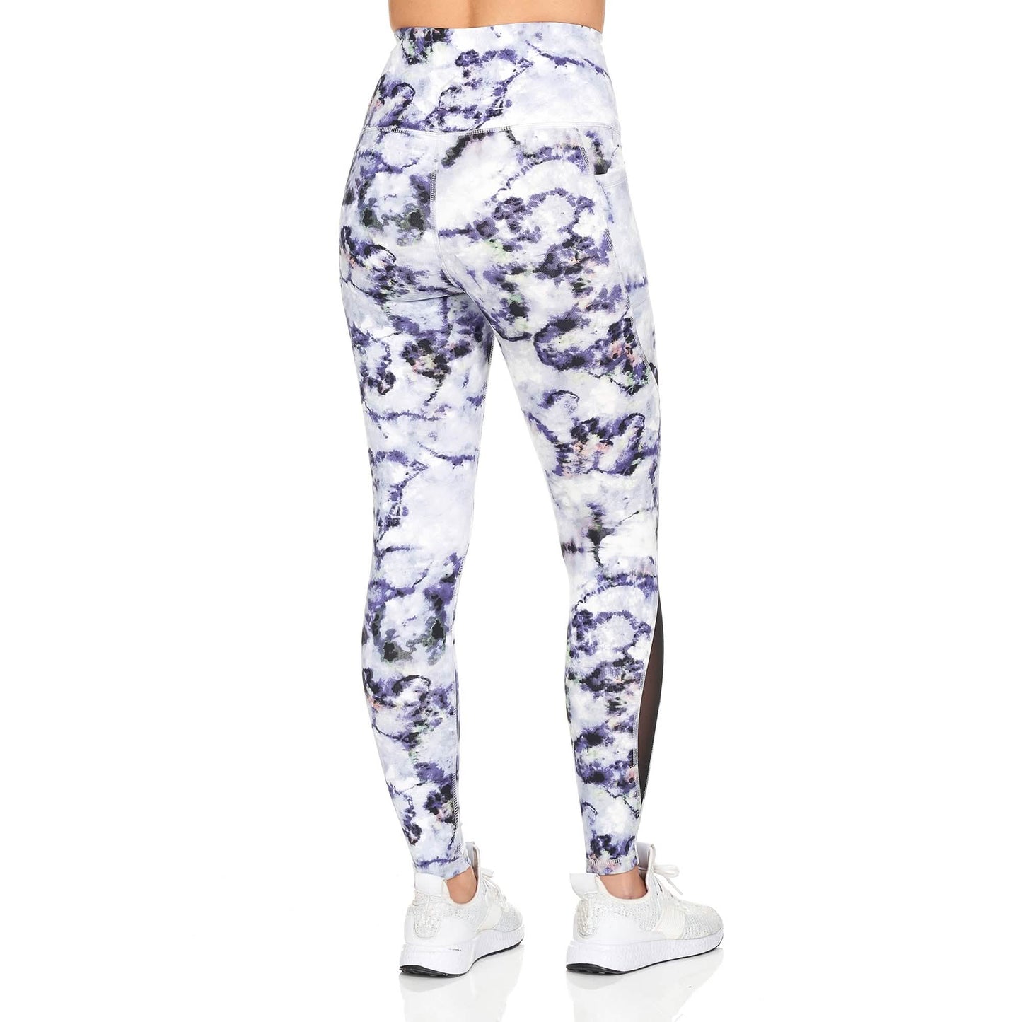 Women's Active High Rise Printed Leggings With Pockets DailySale