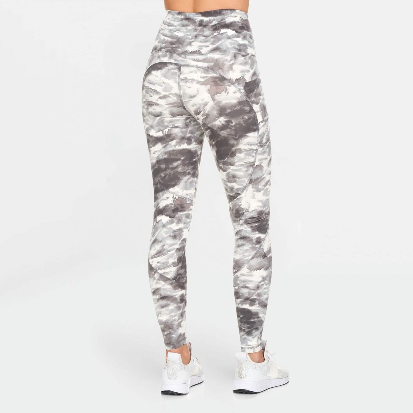 Women's Active High Rise Printed Leggings with Pockets DailySale