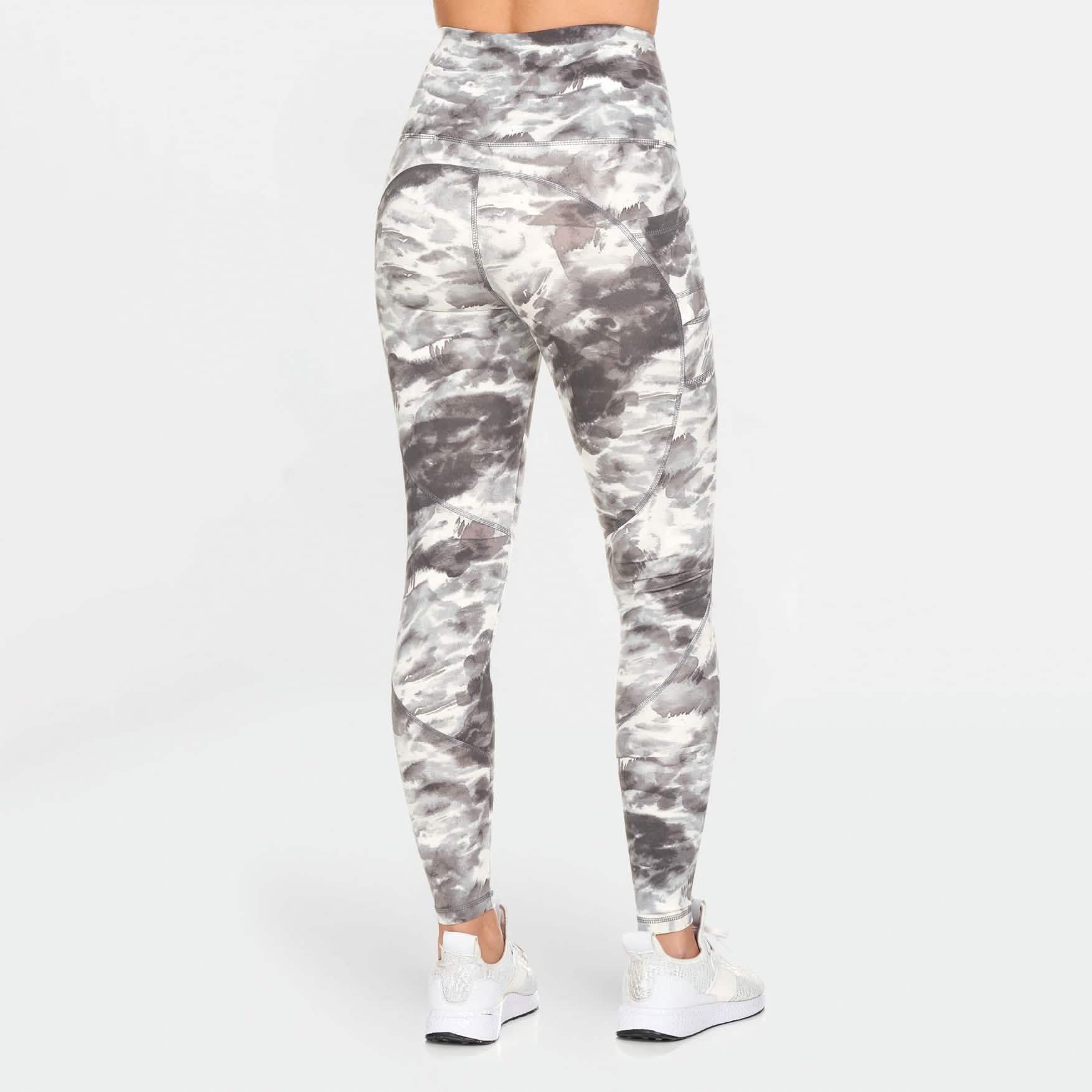 Women's Active High Rise Printed Leggings with Pockets DailySale