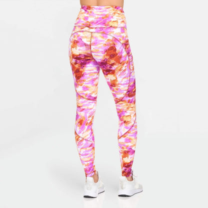 Women's Active High Rise Printed Leggings with Pockets DailySale