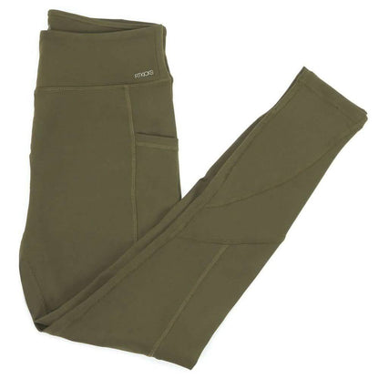 Women's All-Day Active High Waist Full Length Leggings With Side Pockets DailySale