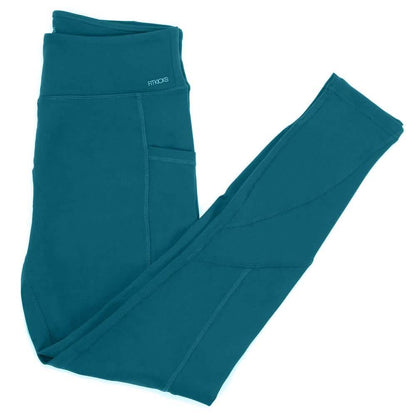 Women's All-Day Active High Waist Full Length Leggings With Side Pockets DailySale