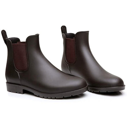 Women's Ankle Rain Boots Waterproof Chelsea Boots DailySale