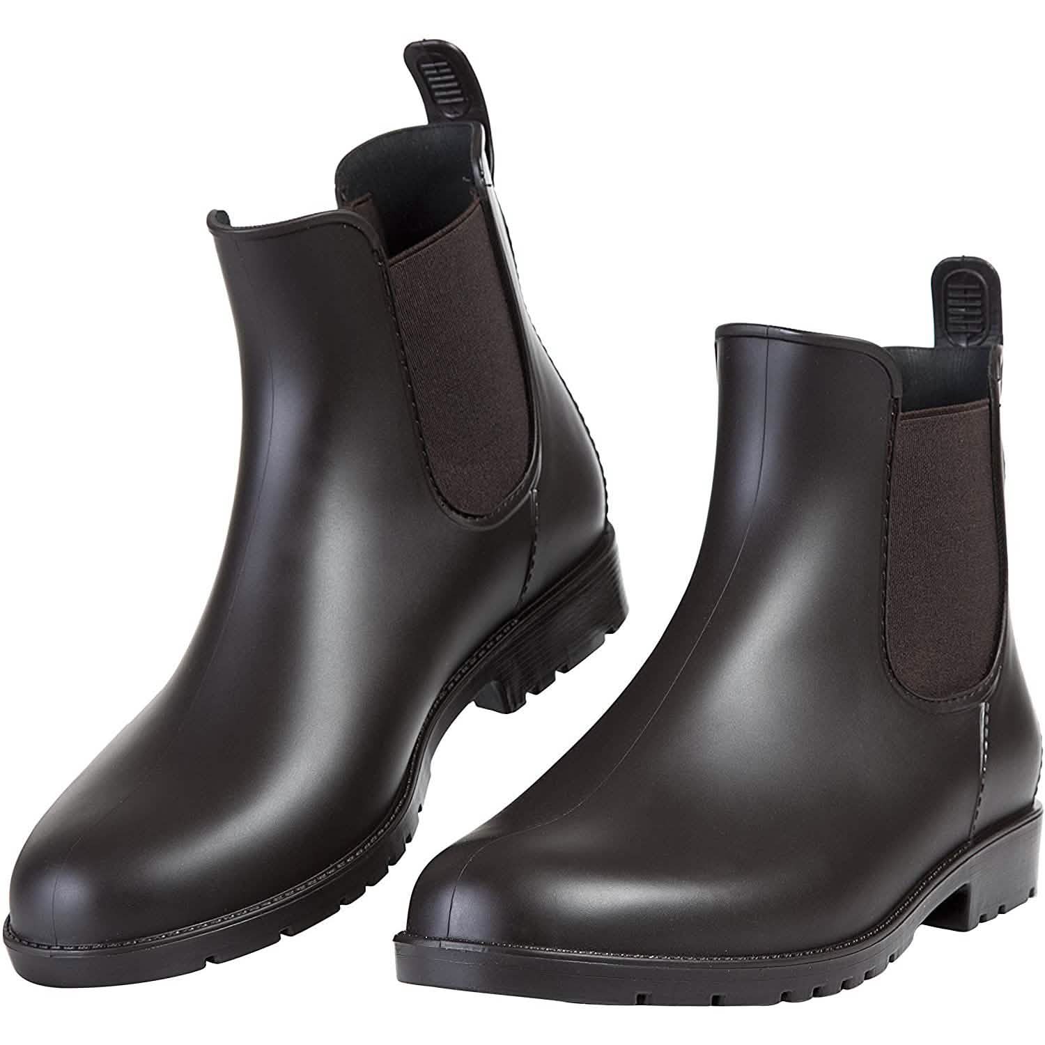 Women's Ankle Rain Boots Waterproof Chelsea Boots DailySale