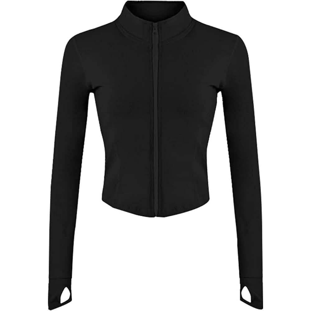 Women's Athletic Full Zip Lightweight Workout Jacket DailySale