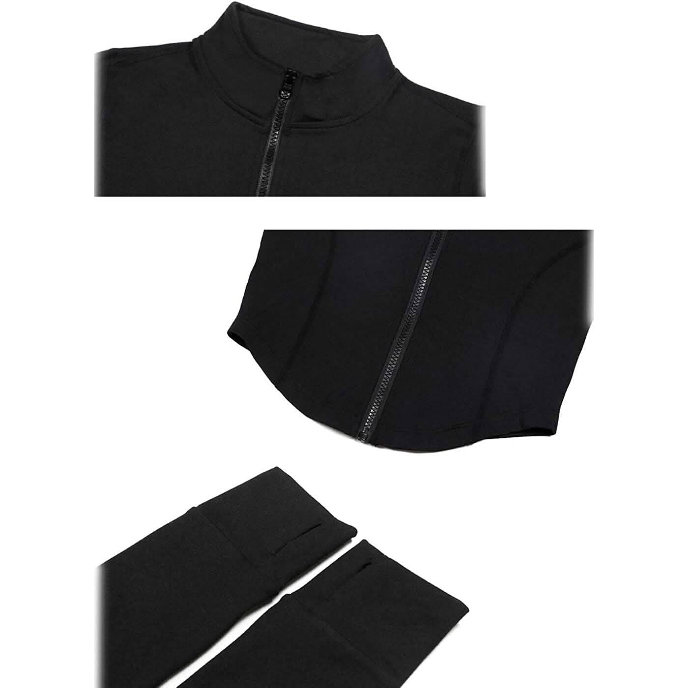 Women's Athletic Full Zip Lightweight Workout Jacket DailySale