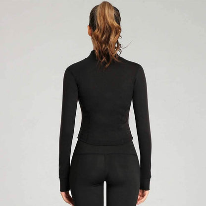 Women's Athletic Full Zip Lightweight Workout Jacket DailySale
