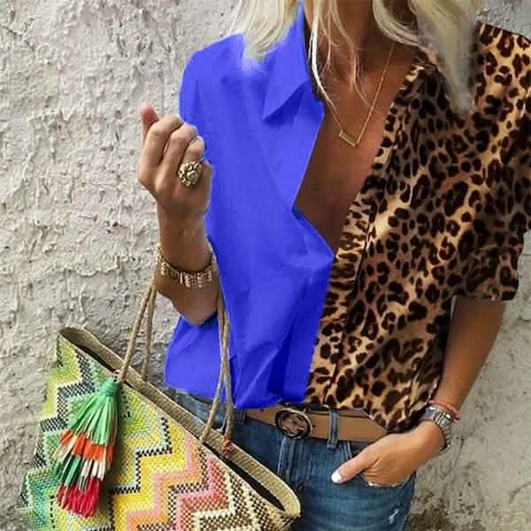 Women's Autumn Casual Deep V Neck Top DailySale