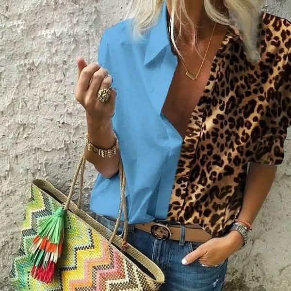 Women's Autumn Casual Deep V Neck Top DailySale