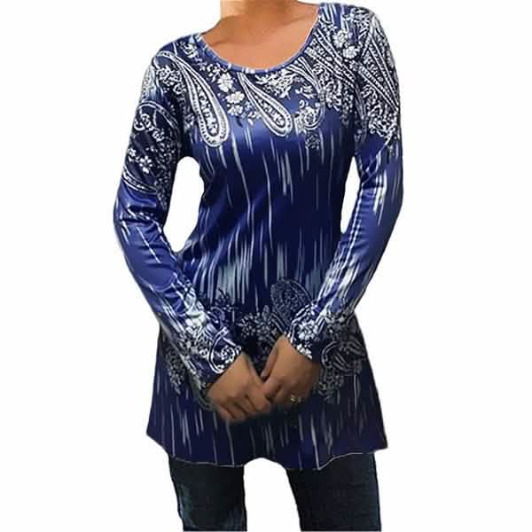 Womens Autumn Round Neck Long Sleeves DailySale
