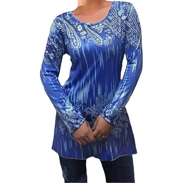 Womens Autumn Round Neck Long Sleeves DailySale