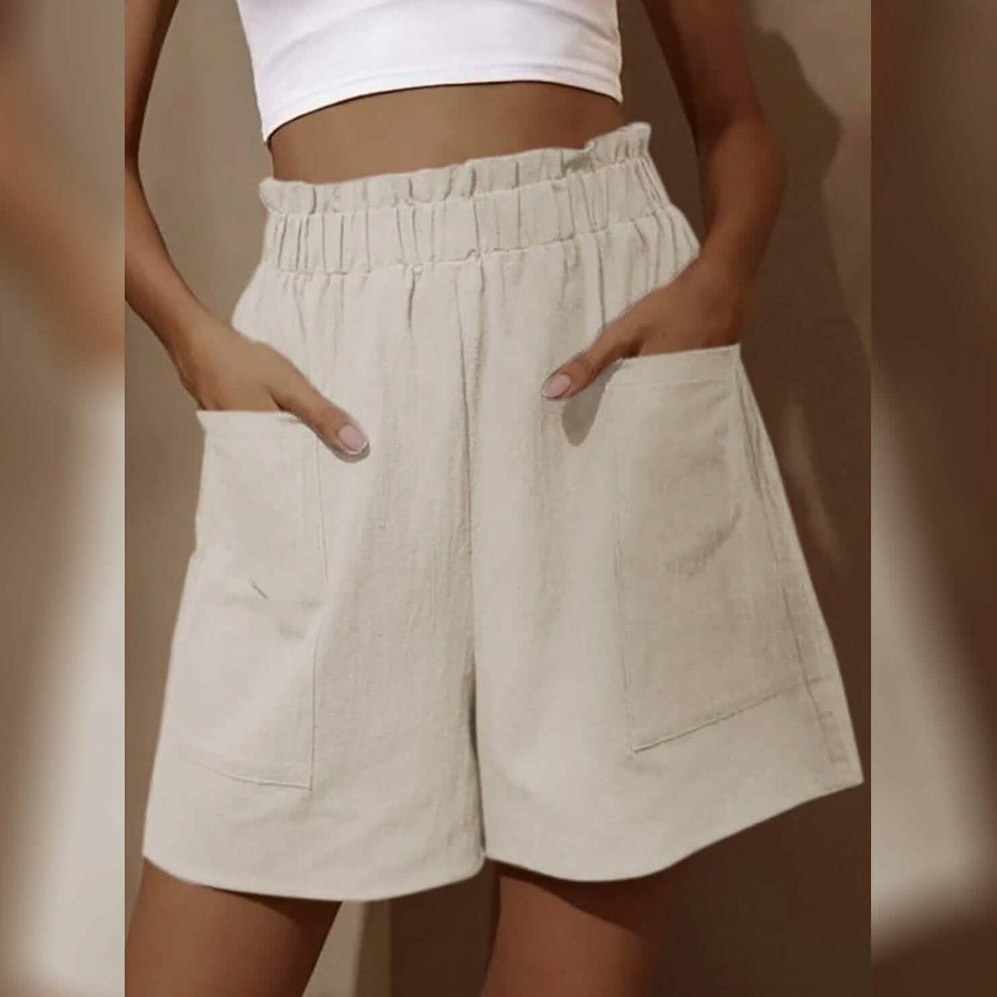 Women's Basic Essential Casual/Sporty Wide Leg Bermuda Shorts DailySale
