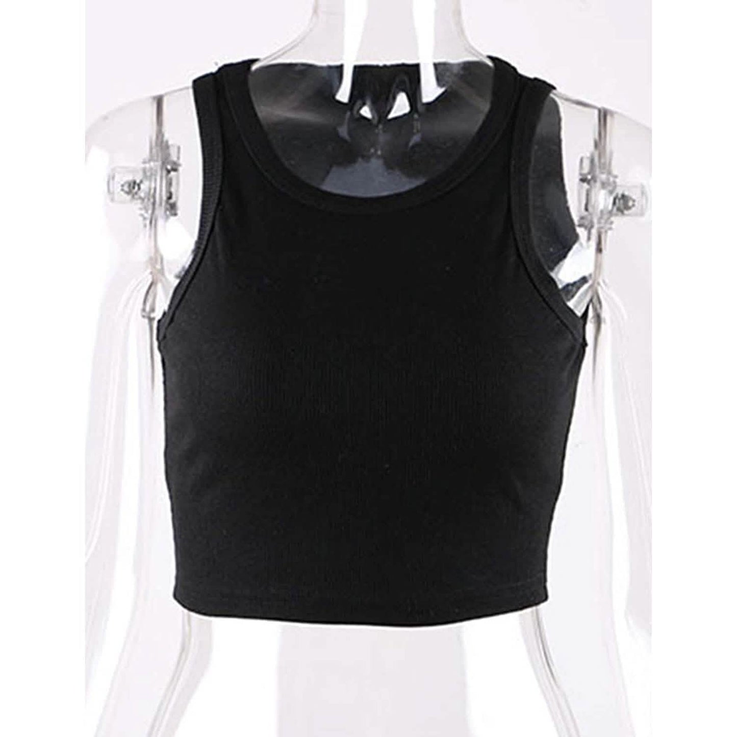 Womens Basic Sleeveless Tank Top DailySale