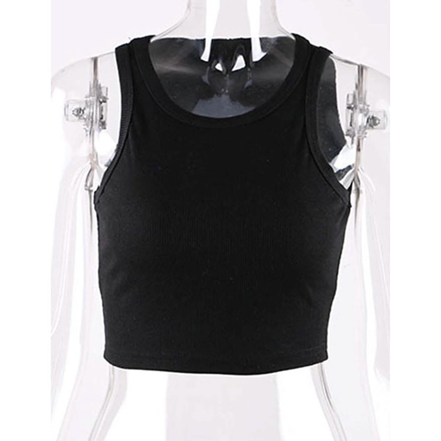 Womens Basic Sleeveless Tank Top DailySale