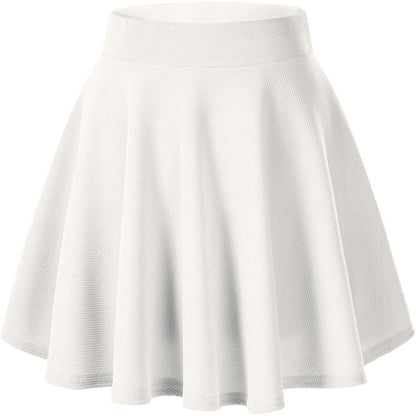 Women's Basic Versatile Flared Mini Skater Skirt DailySale