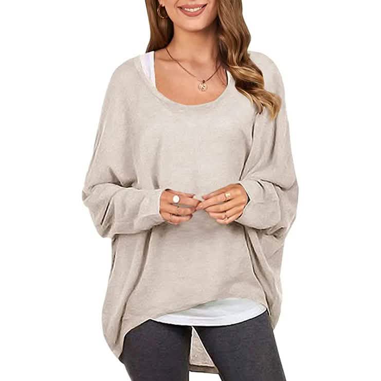 Women's Batwing Sleeve Loose Top DailySale