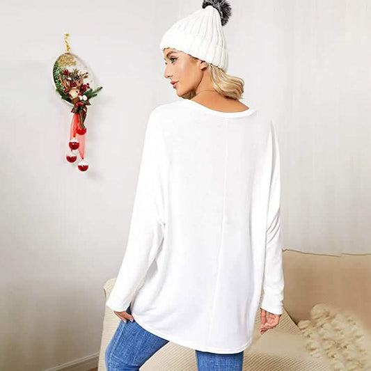 Women's Batwing Sleeve Loose Top DailySale