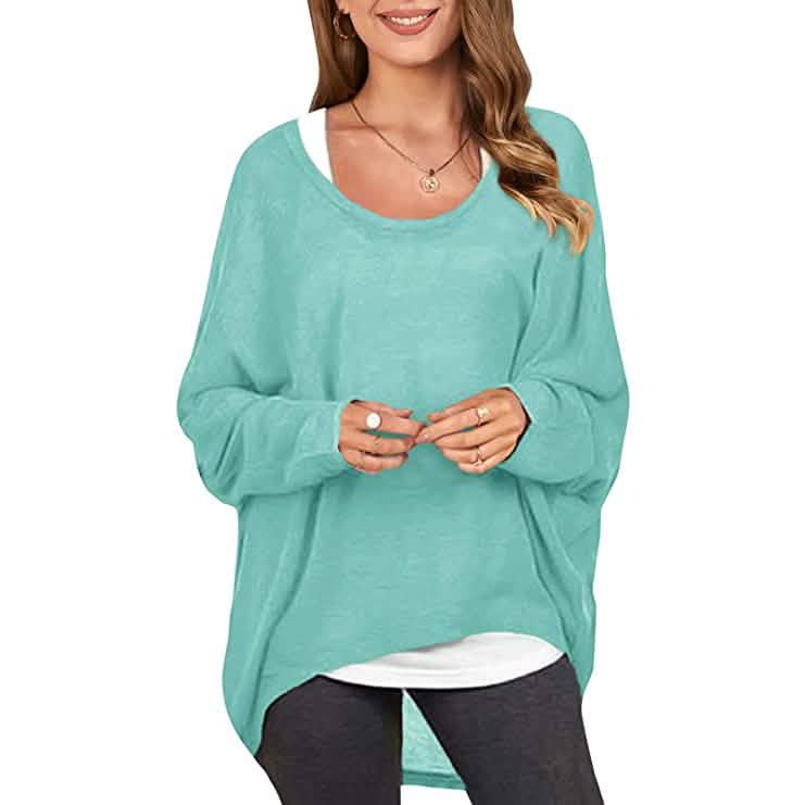 Women's Batwing Sleeve Loose Top DailySale