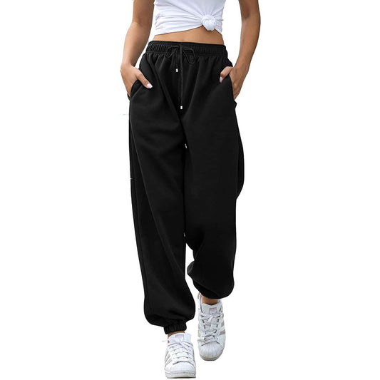 Womens Belted Sweatpants with Pockets DailySale