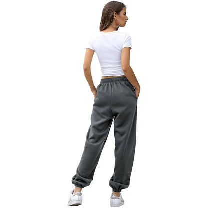Womens Belted Sweatpants with Pockets DailySale