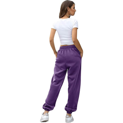Womens Belted Sweatpants with Pockets DailySale