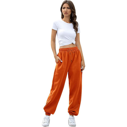 Womens Belted Sweatpants with Pockets DailySale