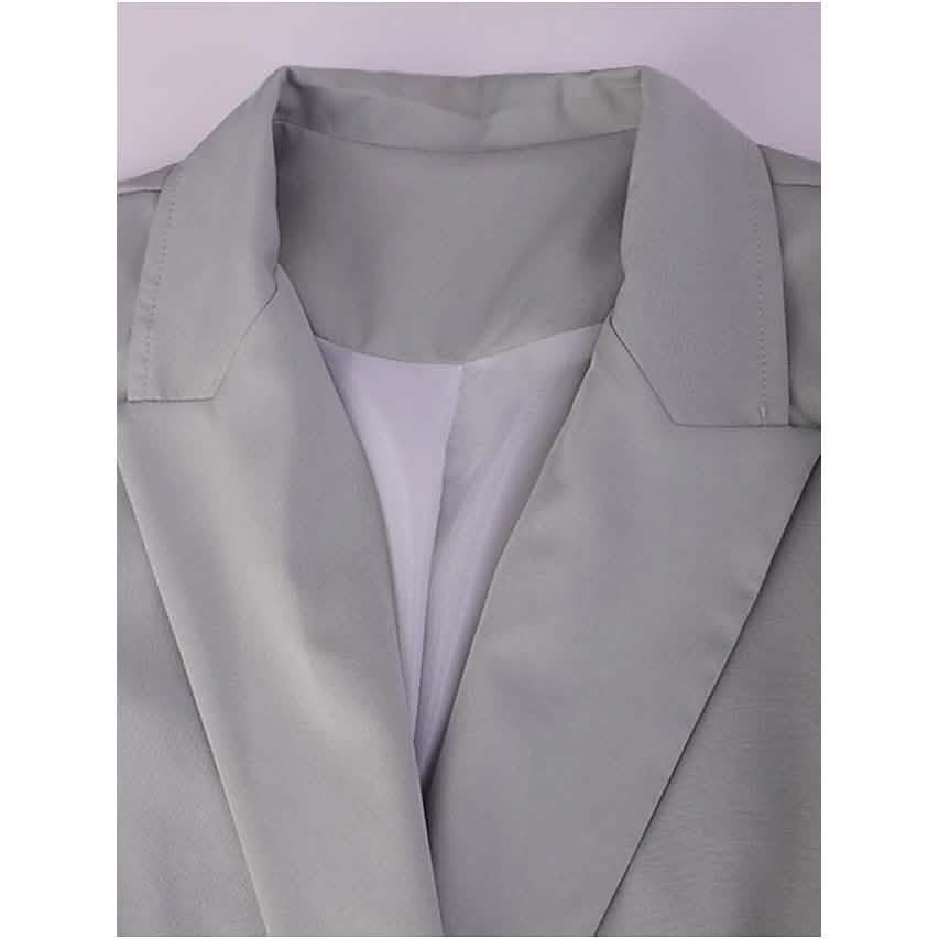 Women's Blazer Solid Color Classic Style DailySale