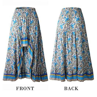 Women's Boho Floral Print Long Skirt DailySale