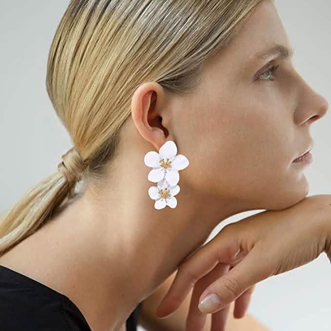 Women's Boho Flower Shaped Daisy Stud Earrings DailySale