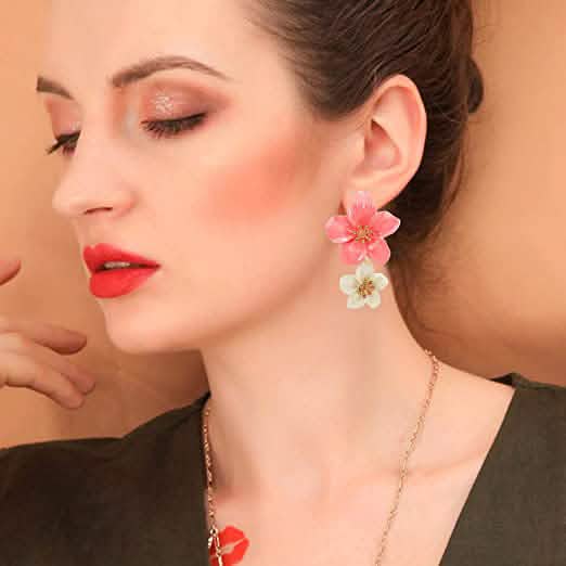 Women's Boho Flower Shaped Daisy Stud Earrings DailySale