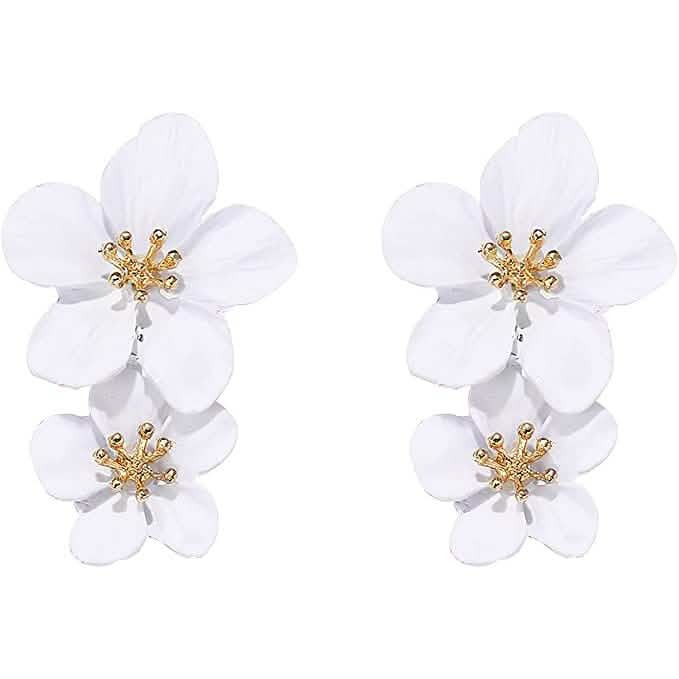 Women's Boho Flower Shaped Daisy Stud Earrings DailySale