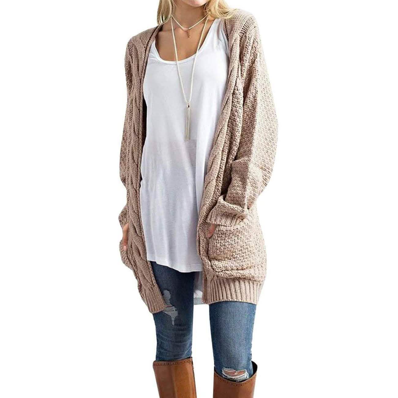 Women's Boho Long Sleeve Cardigan DailySale
