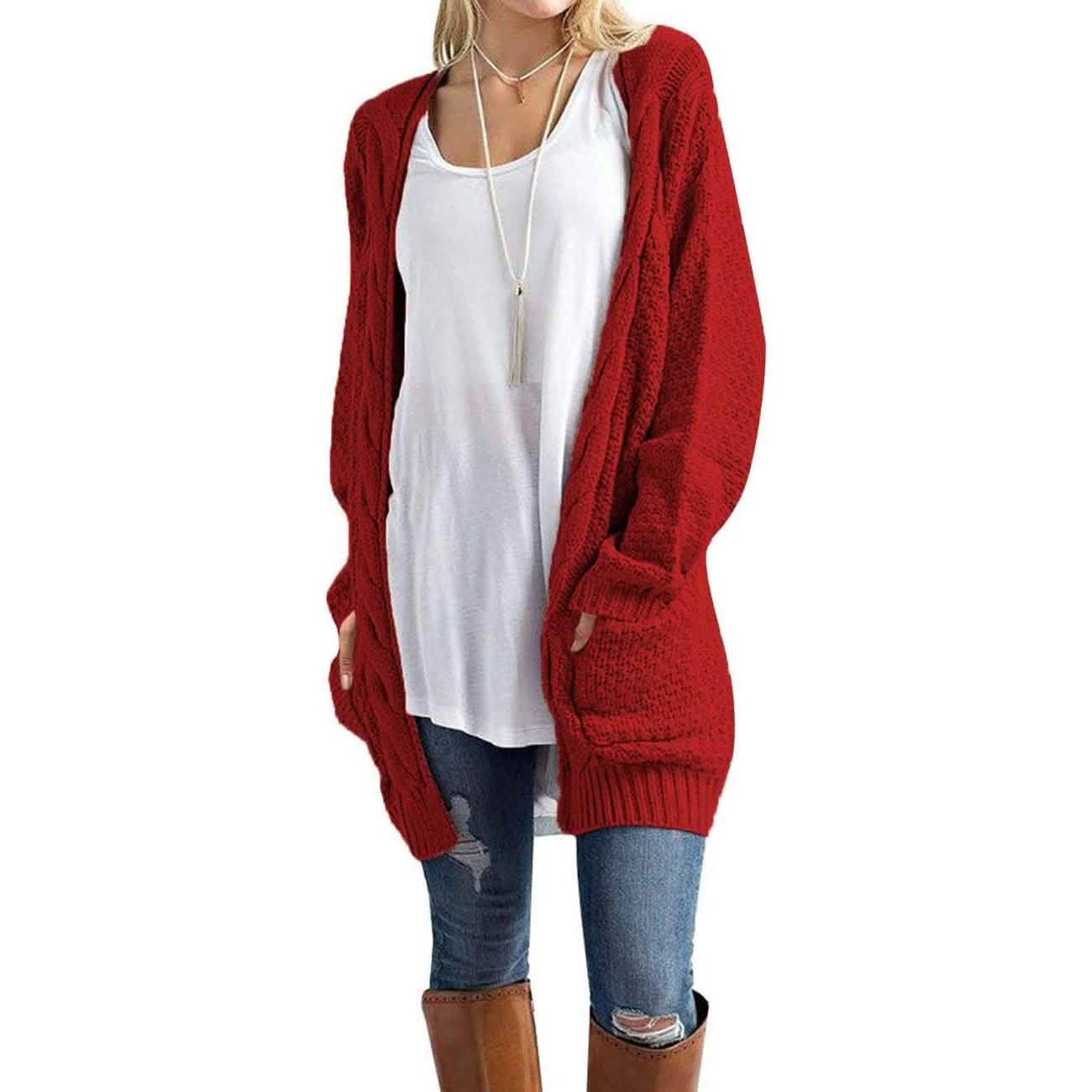 Women's Boho Long Sleeve Cardigan DailySale