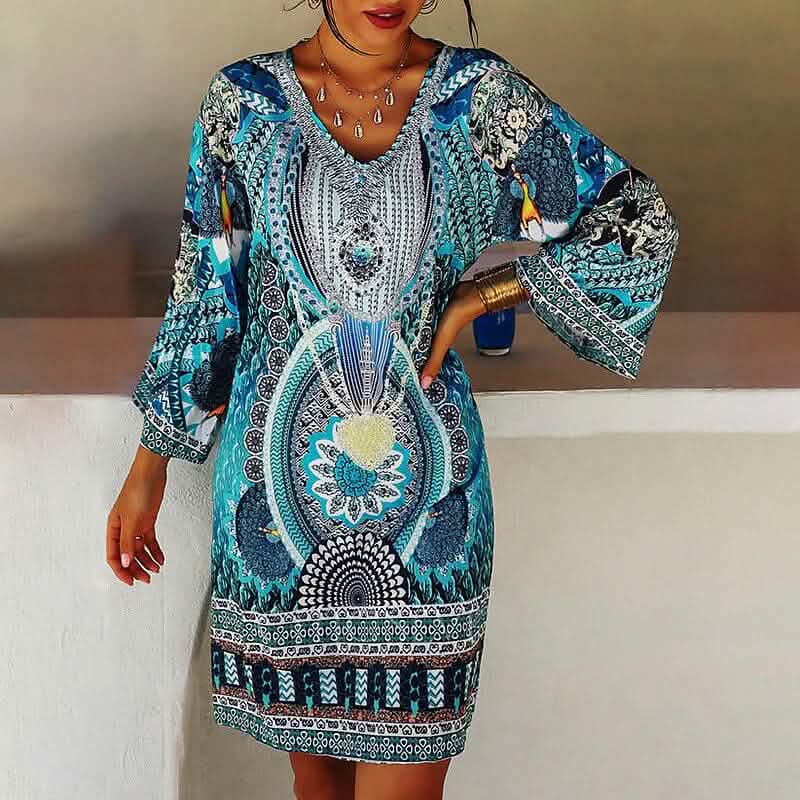 Women's Boho Mini Dress DailySale
