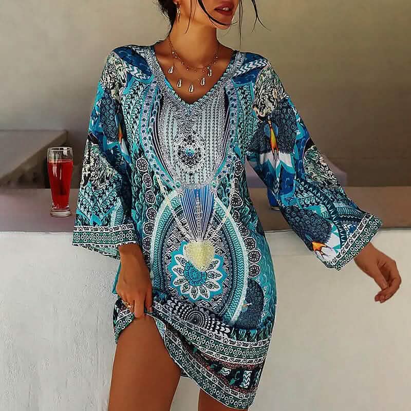 Women's Boho Mini Dress DailySale