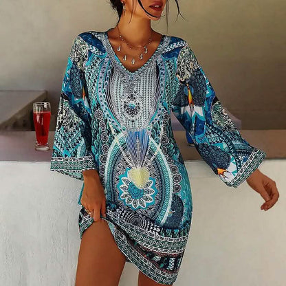 Women's Boho Mini Dress DailySale